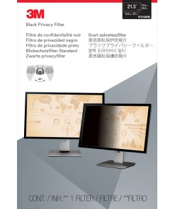 מגן פרטיות למסך רחב - 3M™ | 98044054298 | PF215W9B | Privacy Filter for 21.5 Widescreen Monitor
