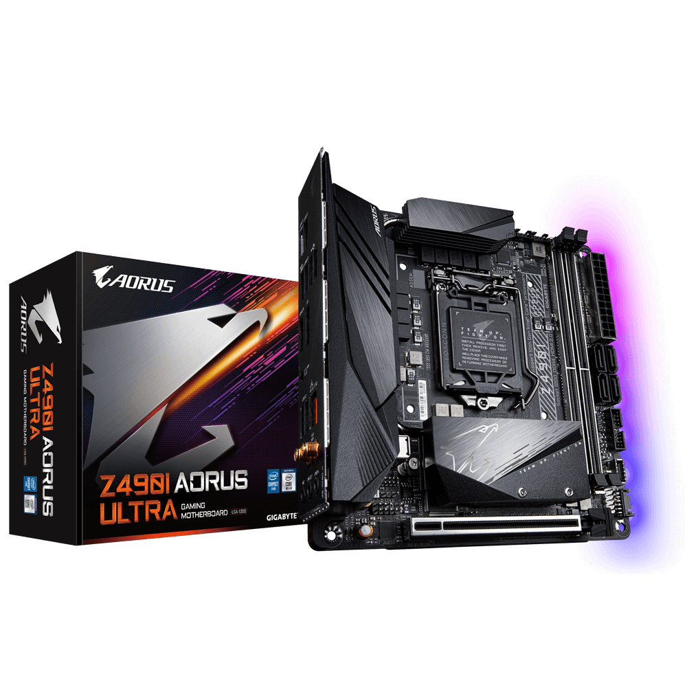 Gigabyte z490i aorus ultra обзор