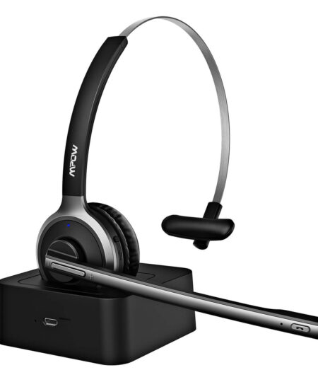 אוזניות אלחוטיות בלוטוס (מדונה) + משטח טעינה Mpow | MPBH231AB | M5Pro | Bluetooth Single Sided | Charging Base