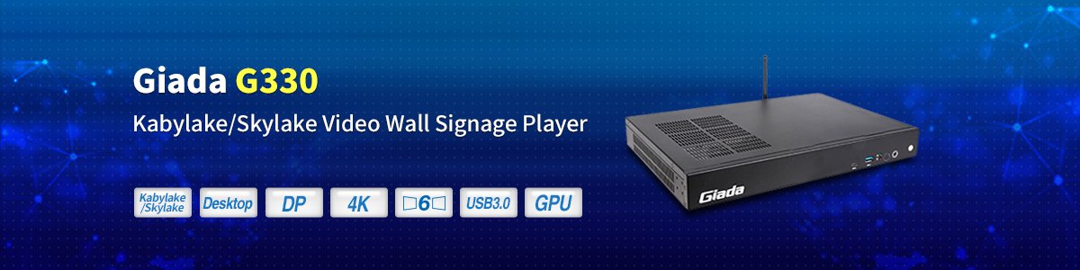 מחשב מיני רב תצוגה - Giada | G330 | MultiDisplay High Performence MiniPC