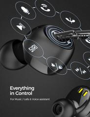 אוזניות תוך אוזן אלחוטיות בלוטוס עם מסנן רעשים נוחות במיוחד Mpow | MPBH322BB | M5 | Bluetooth Earbuds | True Wireless | aptX | CVC 8