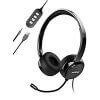 אוזניות + מיקרופון הכולל כפתור בית Mpow | MPPA071AB | M071 | USB Headset | PL