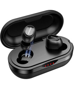 אוזניות תוך אוזן אלחוטיות בלוטוס עם מסנן רעשים נוחות במיוחד Mpow | MPBH322BB | M5 | Bluetooth Earbuds | True Wireless | aptX | CVC 8