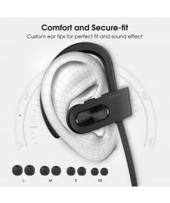 אוזניות ספורט אלחוטיות בלוטוס עם מסנן רעשים - Mpow MPBH088EB Flame S Bluetooth Running Earbuds IPX7 aptX-HD CVC 8 (5)