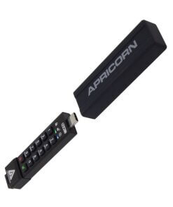 זיכרון נייד מוצפן (דיסק און קי) - Aegis Secure Key ASK3-NXC-32GB 3NXC 32GB USB 3.2 Type-C Encrypted Flash Key3