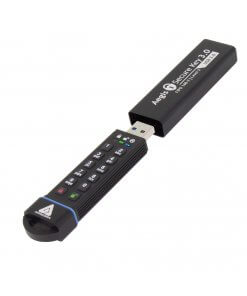 זיכרון נייד מוצפן (דיסק און קי) -Apricorn Aegis Secure Key 3.0 ASK3-30GB 30GB USB 3.1 Encrypted Flash Key