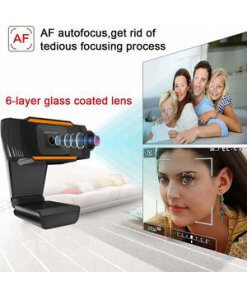 מצלמת רשת אינטרנט עם מיקרופון מובנה - OEM KQ180P Web Camera 1080P Full HD (4)