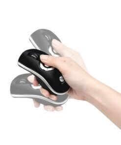 עכבר אוויר אלחוטי נטען +משטח טעינה תומך עד 30 מטר - Gyration GYM5600EU Air Mouse3