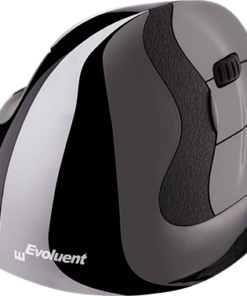 עכבר אלחוטי ארגונומי אנכי בינוני – Evoluent | VMDMW | Medium Wireless ergonomic VerticalMouse D