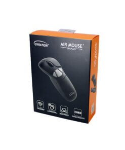 עכבר ושלט מצגות אלחוטי נטען כולל משטח טעינה תומך עד 30 מטר - Gyration GYM1100EU Air Mouse3