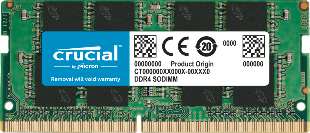 זיכרון למחשב נייד Crucial | CT8G4SFS8266 | 8GB DDR4-2666 SODIMM