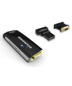 מתאם גרפיקה וידיאו דאימונט DIAMOND Video Graphics Adapter BVU195 VGA DVI HDMI 1920X10801