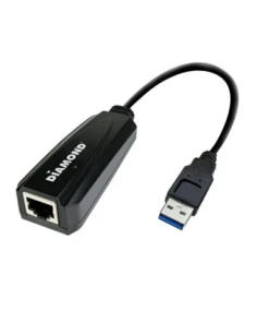 מתאם רשת יציאת Diamond UE3000 USB TO RJ45 USB3.0