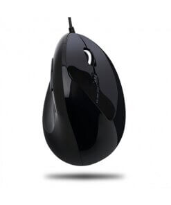 עכבר ארגונומי חוטי אנכי שחור | Spire | SP-M4008-USB | DPI | Black | 3 Buttons | Archer