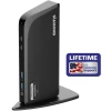 תחנת עגינה לתצוגה כפולה עם טעינה קדמית DIAMOND DS3900 USB3.0 USB-C HDMI DVI TYPE-C