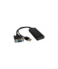 מתאם - Kramer | 99-9698002 | ADC-GM/HF | VGA TO HDMI WITH USB - 1080P