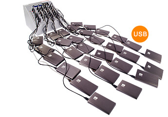 משכפל דיסקים U-reach UB910S USB Duplicator