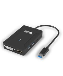 מיני תחנת עגינה ST-LAB U-1100 USB3.0 Mini Dock Station