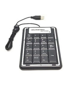 מספרי מקלדת גולד-טאץ חיבור USB עיצוב מקלדת ארגונומי Gold Touch KY-NUM USB Numeric Keypad (1)