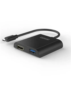 מתאם 2 יציאות ST-LAB U-1550 USB3.0 Type-A Type-C (1)