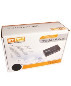 מתאם 7 יציאות ST-LAB U-770 USB3 (3)