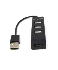 מתאמי USB 4 יציאות גולד-טאץ' Gold Touch E-USB2-HUB4 4 PORT USB2 (1)