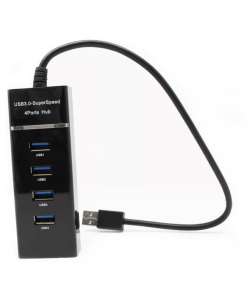 מתאמי USB 4 יציאות גולד-טאץ' Gold Touch E-USB3.0-HUB4 PASSIVE 4 PORT USB3 (1)
