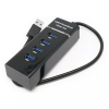 מתאמי USB 4 יציאות גולד-טאץ' Gold Touch E-USB3.0-HUB4 PASSIVE 4 PORT USB3 (3)