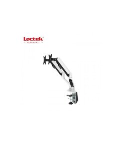זרוע ארגונומית ל 2 מסכים 360 מעלות Loctek DLB508D (1)