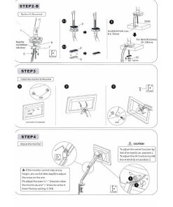 זרוע ארגונומית למסך אחד כולל 2 כניסות USB גודל מסך 10-30 אינץ' Loctek DLB560 (3)