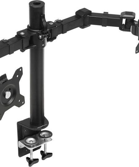 זרוע ארגונומית עבור 2 מסכים Loctek DLB112 Gas Spring Desktop 10- 30 Double Monitor (1)