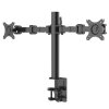 זרוע ארגונומית עבור 2 מסכים Loctek DLB112 Gas Spring Desktop 10- 30 Double Monitor (3)