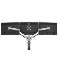 זרוע ארגונומית עבור 3 מסכים עם כניסת USB וחיבור שולחני Loctek DLB523 (3)