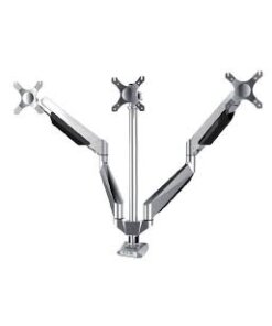 זרוע ארגונומית עבור 3 מסכים עם כניסת USB וחיבור שולחני Loctek DLB523 (7)