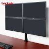 זרוע ארגונומית עבור 4 מסכים Loctek DLB114 Gas Spring Desktop 17- 30 Double Monitor (3)