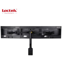 זרוע מתכווננת ל 3 מסכים גודל מסך עד 30 אינץ' Loctek DLB-113 (2)