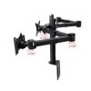 זרוע מתכווננת ל 3 מסכים גודל מסך עד 30 אינץ' Loctek DLB-113 (3)
