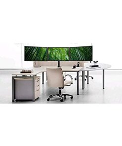 זרוע מתכווננת ל 3 מסכים גודל מסך עד 30 אינץ' Loctek DLB-113 (4)