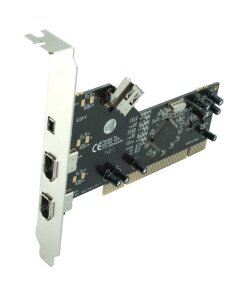 כרטיס הרחבה 3 פורט גולד-טאץ' Gold Touch SU-PCI-3PFW PCI Card 3Port Fire Wire 1394a