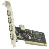 כרטיס מסך 4 יציאות USB2.0 גולד טאץ' Gold Touch SU-PCI-4USB PCI Card 4 1Port USB2 (1)
