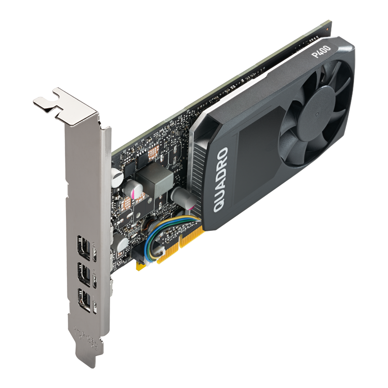כרטיס מסך PNY | VCQP400V2-PB | NVIDIA Quadro 400 | 2GB Display Card