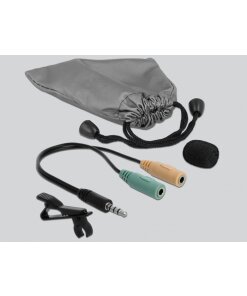 מיקרופון רב כיווני עם שקע 3.5ממ זכר כולל כבל מתאם לסמארטפון DELOCK D66279 (2)