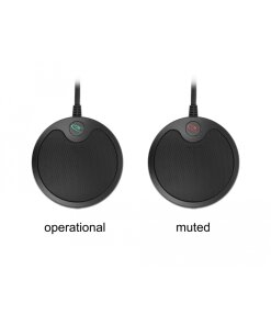 מיקרופון שולחן רב כיווני חיבור USB כולל חיבור אוזניות DELOCK D20672 (3)