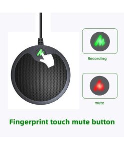 מיקרופון שולחני למחשב חיבור USB כולל נורת לד MAONO AU-BM10 (5)