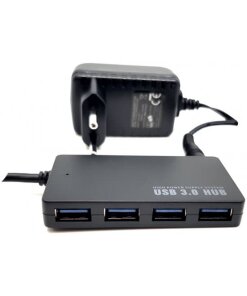 מפצל אקטיבי 4 חיבורי USB3.0 גולד טאץ' Gold Touch E-HUB-USB3-A ACTIVE Ultra Thin USB3.0 HUB – 4Ports (2)