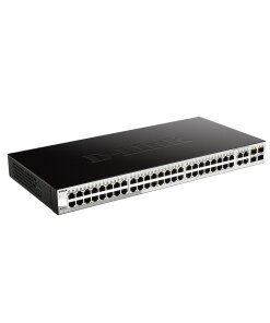 מתג 52 פורט די-לינק תומך ב PoE ניהול נרחב D-Link DGS-1210-52 Web Smart Switch with 52 PORTS 101001000 (3)