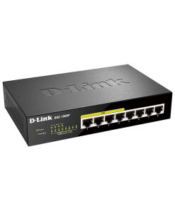 מתג שולחני עם 8 פורטים די-לינק תכונת חיסכון בחשמל D-Link DGS-1008P (3)