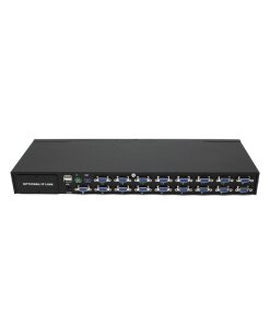 קופסאות מיתוג 16 פורטים VGA גולד-טאץ' Gold Touch KVM-VGA-16 16 port VGA KVM Switch (3)