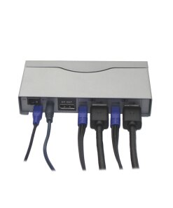 קופסאות מיתוג 2 פורטים Displayport גולד-טאץ' Gold Touch KVM-DP-2 2 port Displayport KVM Switch (1)