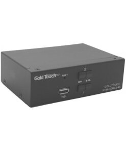קופסאות מיתוג 2 פורטים HDMI 4K גולד-טאץ' Gold Touch KVM-HDMI-2-4K 2 Port HDMI KVM Switch (1)
